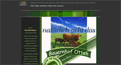 Desktop Screenshot of bauernhof-otten.de